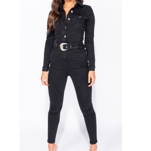 Denim Jumpsuit🤠 - Picture 4 of 8